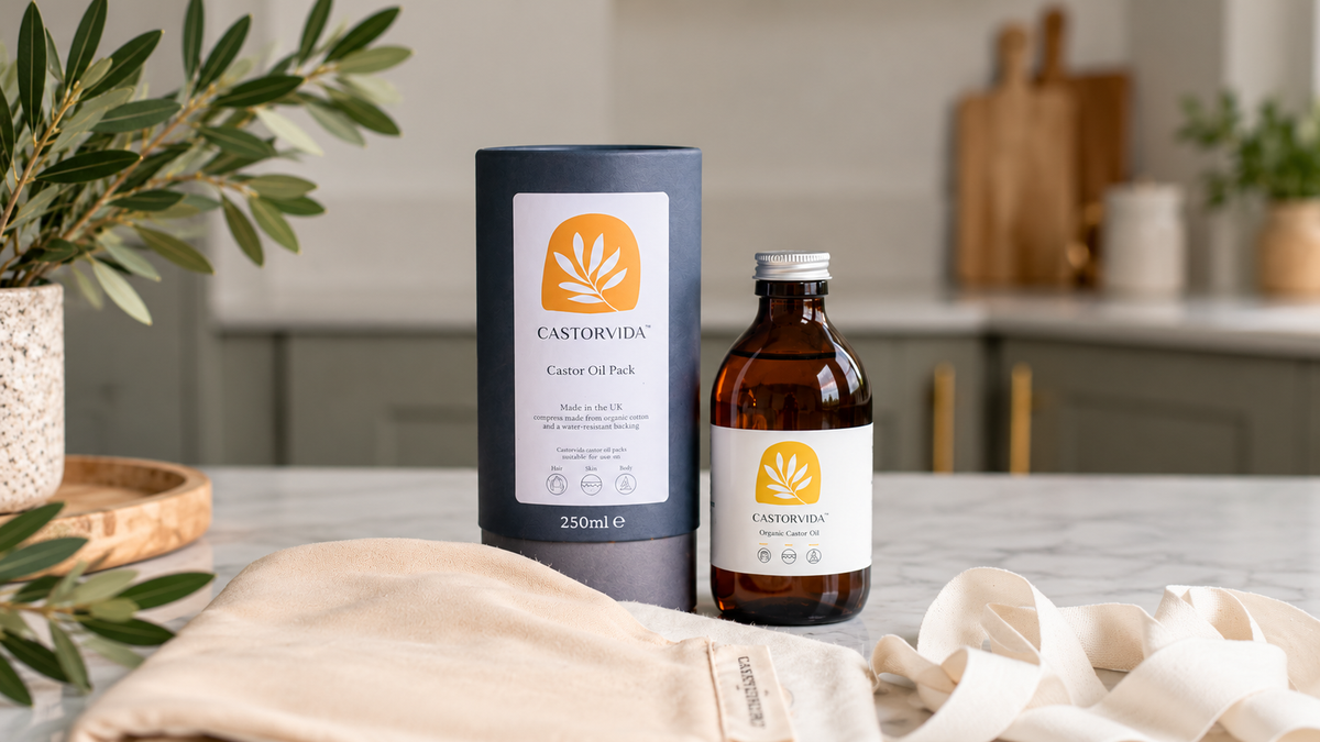 Castorvida castor oil and compress
